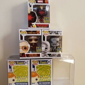 SDCC 2020 Pop! Bundle W/ Pop! Protectors
